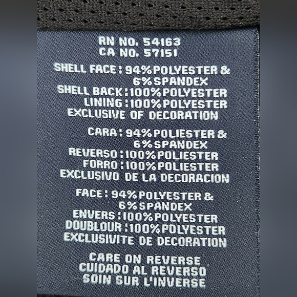 Tommy Hilfiger Men's Active Soft Shell Jacket, Size L, Black - Picture 16 of 16